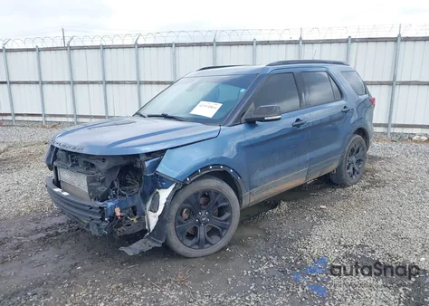 2019 Ford Explorer Sport from USA, damaged, VIN 1FM5K8GT1KGB01732